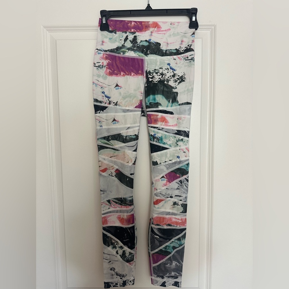 Lululemon Athletica Multicolor Abstract Leggings